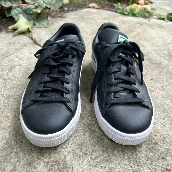 Puma Basket Classic 21Jr Black & White, size 37 (youth  size 5) - Picture 6 of 10